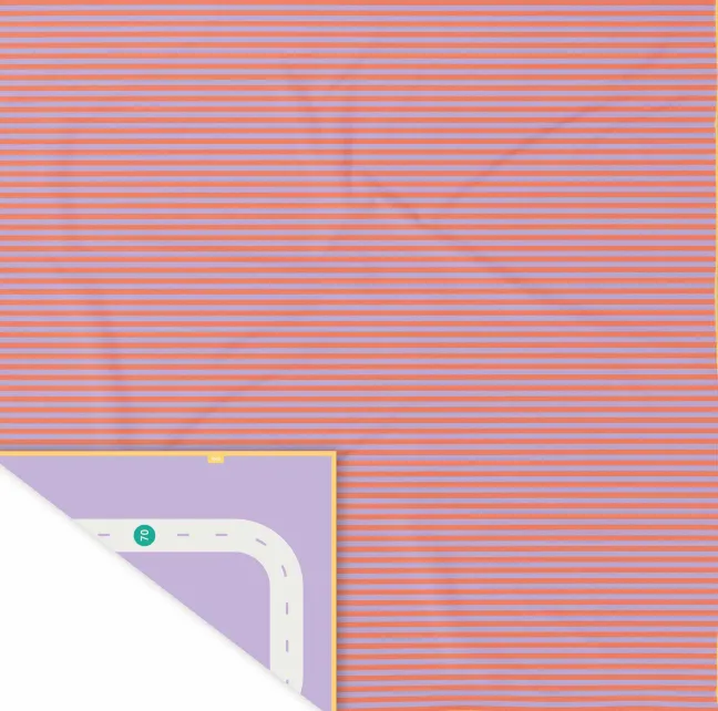 Quut Spieltuch XL (180 x 180cm) Road Lavender