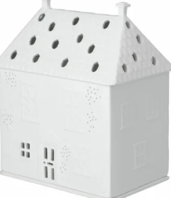 räder Lichthaus Cottage mit Ranken Porzellan weiß