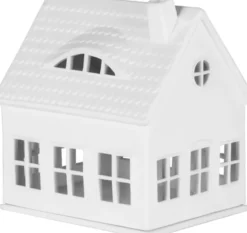 räder Lichthaus Gaubenhaus Porzellan weiß