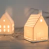 räder Lichthaus Herz Porzellan weiß