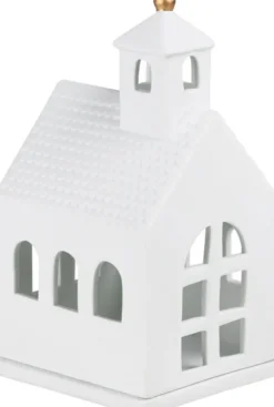 räder Lichthaus Kapelle klein Porzellan weiß