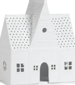 räder Lichthaus Lebkuchenhaus groß Porzellan weiß