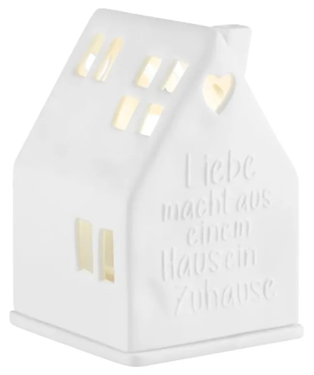 räder Lichthaus Liebe macht aus einem Haus Porzellan weiß