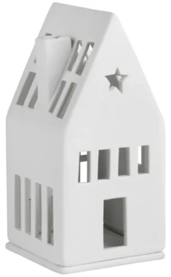 räder Lichthaus Traumhaus Porzellan weiß