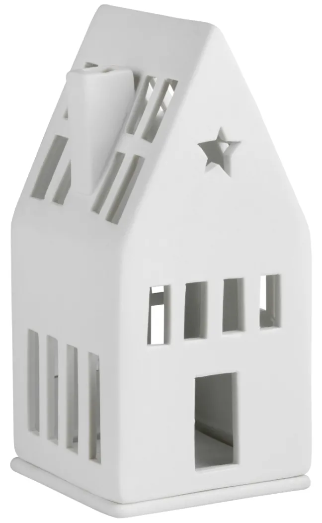 räder Lichthaus Traumhaus Porzellan weiß
