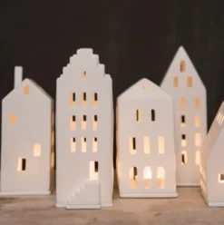 räder Lichthaus Turm Porzellan weiß