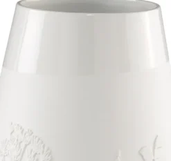 räder Poesie Porzellanvase Blumen weiß