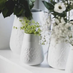 räder Poesievase Floral Blumenwiese weiß