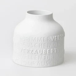 räder Vase Für immer verzaubert weiß