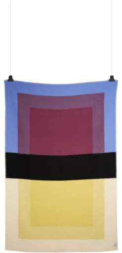 Roros Tweed BENTO Lammwolldecke 200 x 135cm Lemon curd 5252