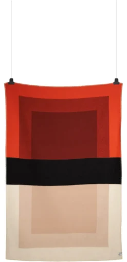 Roros Tweed BENTO Lammwolldecke 200 x 135cm Rosehip 5251