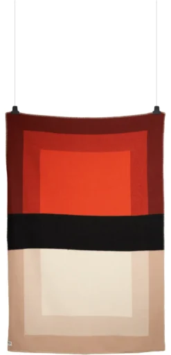 Roros Tweed BENTO Lammwolldecke 200 x 135cm Rosehip 5251