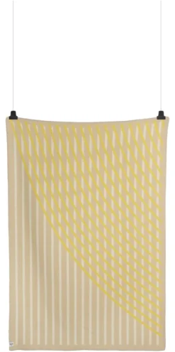 Roros Tweed BISLETT Lammwolldecke 130x200cm Lemon tart 5153