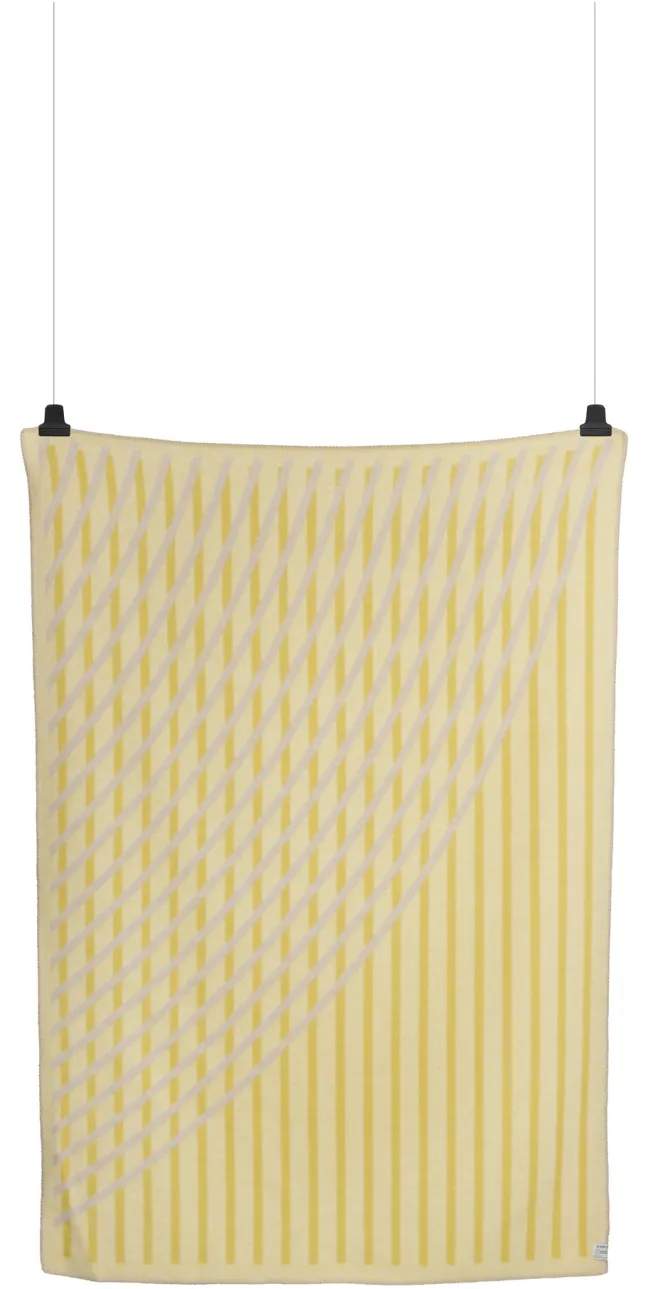 Roros Tweed BISLETT Lammwolldecke 130x200cm Lemon tart 5153