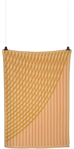 Roros Tweed BISLETT Lammwolldecke 130x200cm Peach & pistachio 5151