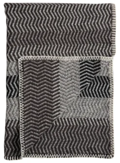 Roros Tweed FRI Lammwolldecke 150 x 200cm Gray Day 3456