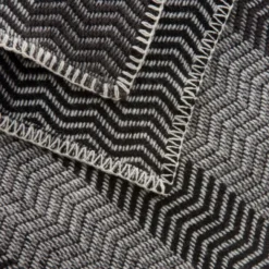 Roros Tweed FRI Lammwolldecke 150 x 200cm Gray Day 3456