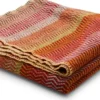 Roros Tweed FRI Lammwolldecke 150 x 200cm Summer red 3454