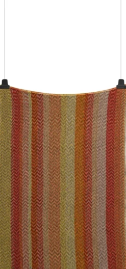 Roros Tweed FRI Lammwolldecke 150 x 200cm Summer red 3454