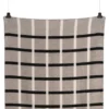 Roros Tweed KNUT Lammwolldecke 135x200cm Taubengrau 5455