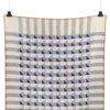 Roros Tweed KVAM Lammwolldecke 135 x 200cm blau 5214
