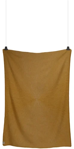 Roros Tweed Lammwolldecke 135x200cm Sun gelb 7051