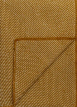Roros Tweed Lammwolldecke 135x200cm Sun gelb 7051