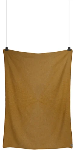 Roros Tweed Lammwolldecke 135x200cm Sun gelb 7051