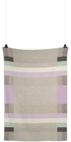 Roros Tweed MIKKEL Lammwolldecke 135x200cm grau 3756