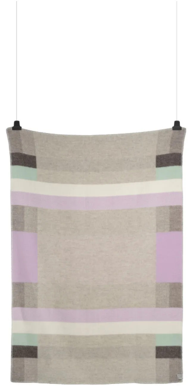 Roros Tweed MIKKEL Lammwolldecke 135x200cm grau 3756
