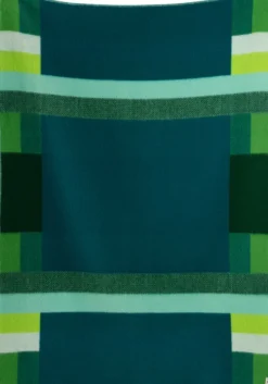 Roros Tweed MIKKEL Wolldecke 135x200cm grün 3753