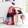 Roros Tweed MIKKEL Wolldecke 135x200cm rot 3754