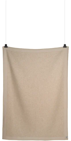 Roros Tweed MINERAL Lammwolldecke 135x200cm Sand 5851