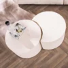 Rubjerg Design Couchtisch Stone Moonset 2er Set Marmor