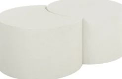 Rubjerg Design Couchtisch Stone Moonset 2er Set Marmor