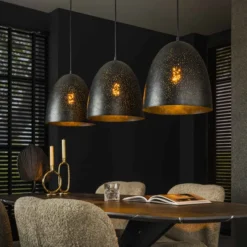 Rubjerg Design Hängelampe Kosmos 3 Leuchten Charcoal