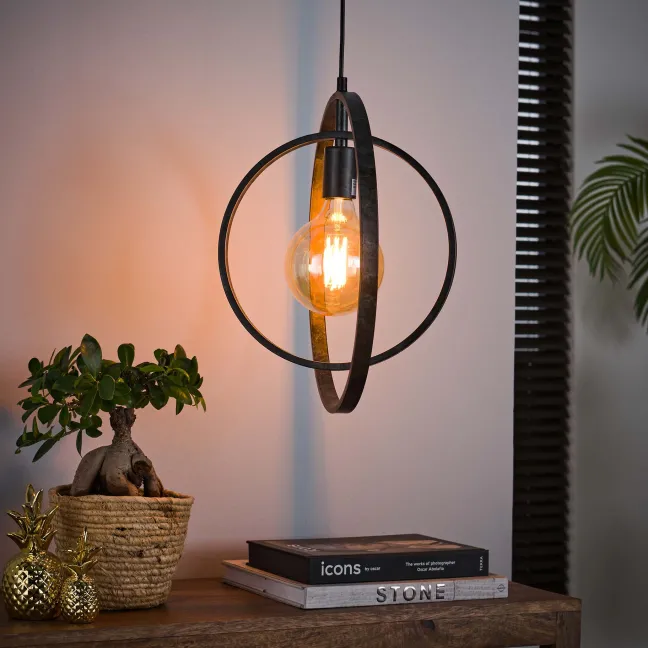 Rubjerg Design Hängeleuchte Turn 1 Leuchte Metall schwarz
