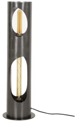 Rubjerg Design Stehlampe Ø20cm Organic Zylinder Schwarz Nickel