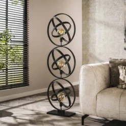 Rubjerg Design Stehlampe Galaxy 3 Leuchten Metall Artic schwarz