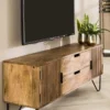 Rubjerg Design TV-Board Tweak Mangoholz massiv sandfarben