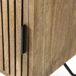 Rubjerg Design TV-Board Tweak Mangoholz massiv sandfarben