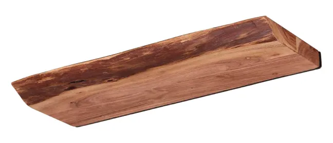 Rubjerg Design Wandregal Edge 60 Akazie massiv natur
