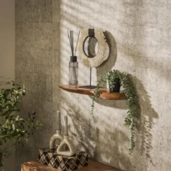 Rubjerg Design Wandregal Organic 60cm Akazie massiv natur