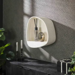 Rubjerg Design Wandregal Stone breit Marmor