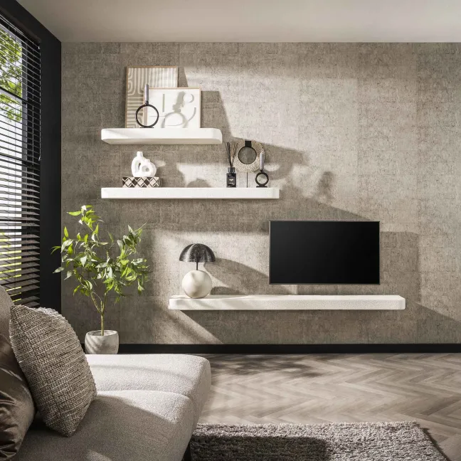 Rubjerg Design Wandregal Stone 100cm Marmor