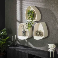 Rubjerg Design Wandregal Stone Dreieck Marmor