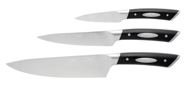 SCANPAN Classic Kochmesser-Set 3-tlg,