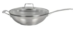 SCANPAN Wok mit Deckel 32cm Impact