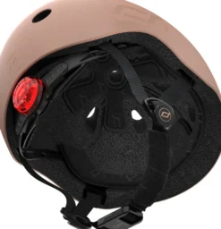 Scoot & Ride Helm Mocha Größe S-M