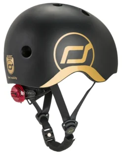 Scoot & Ride Helm S-M Limited Edition gold/black